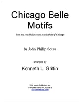 Chicago Belle Motifs Concert Band sheet music cover